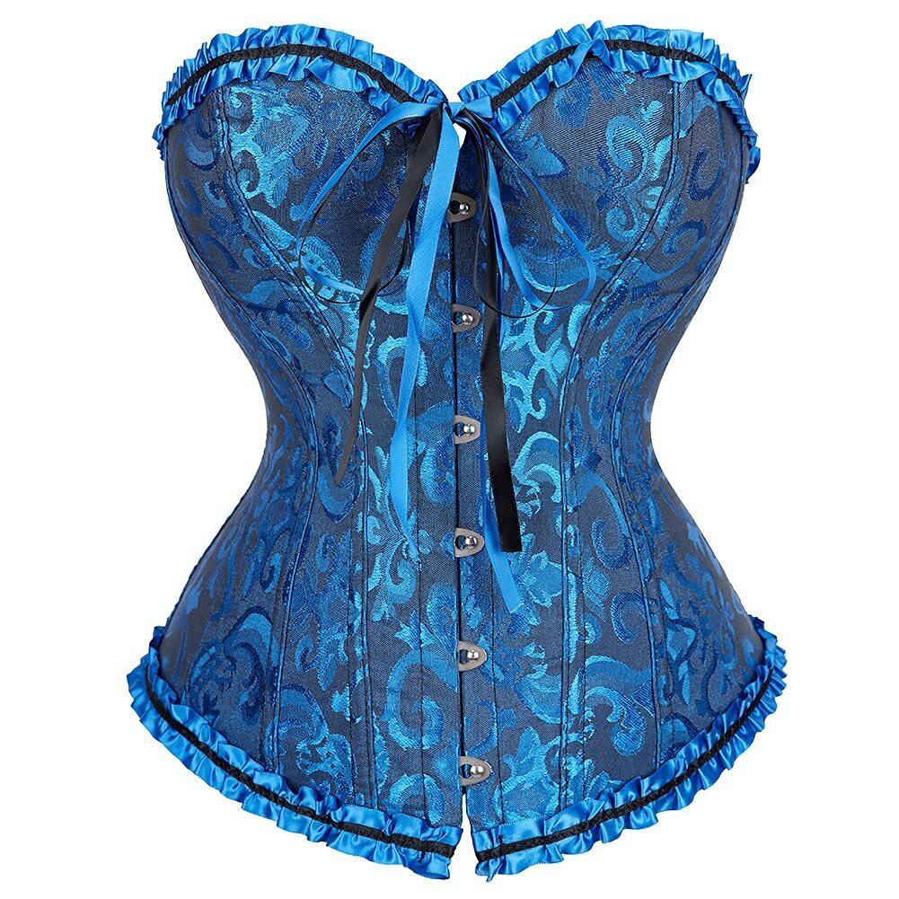 3364 Renaissance Corset Tops Blue Corsets Plus Size Halloween Costumes 3364 Renaissance Corset Tops Blue Corsets Plus Size Halloween Costumes
